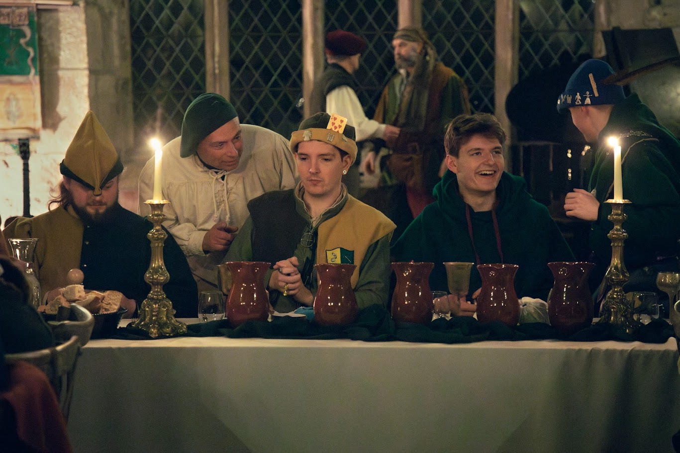 Head table — Marcus looking grand at the Crossland Gala